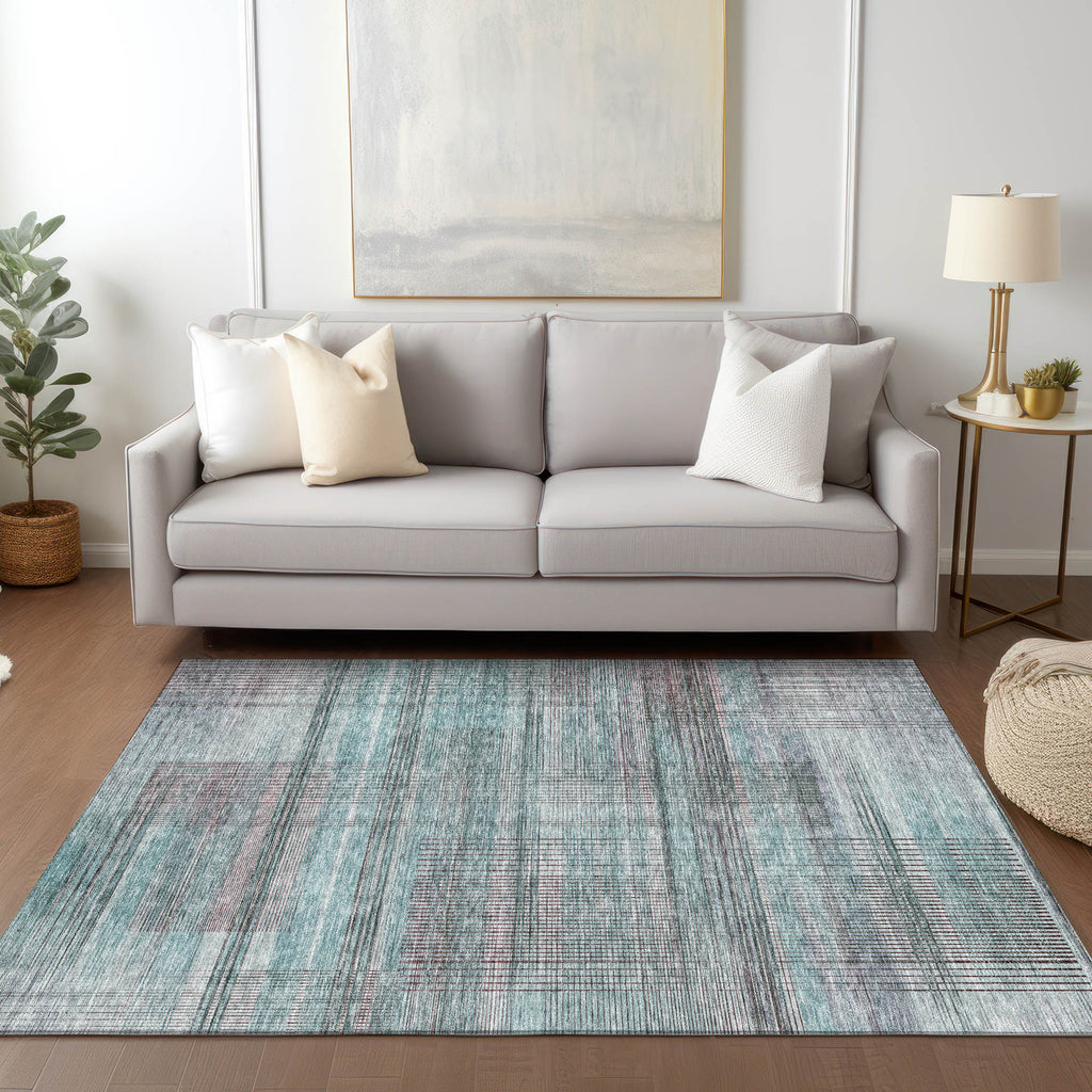 addison chantille acn819 teal rug