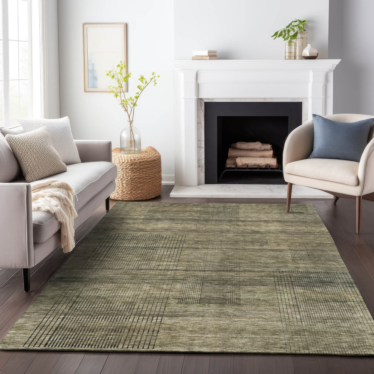 addison chantille acn820 brown rug