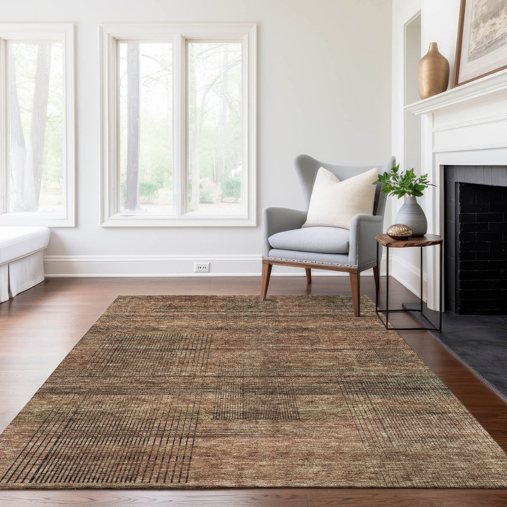 addison chantille acn820 paprika rug