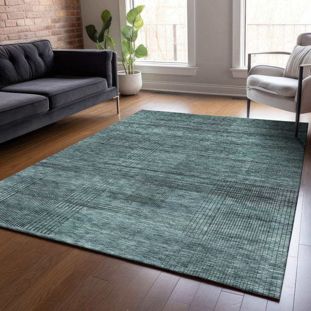addison chantille acn820 teal rug