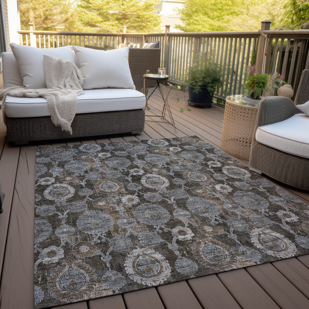 addison chantille acn821 chocolate rug