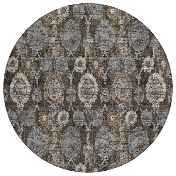 addison chantille acn821 chocolate rug