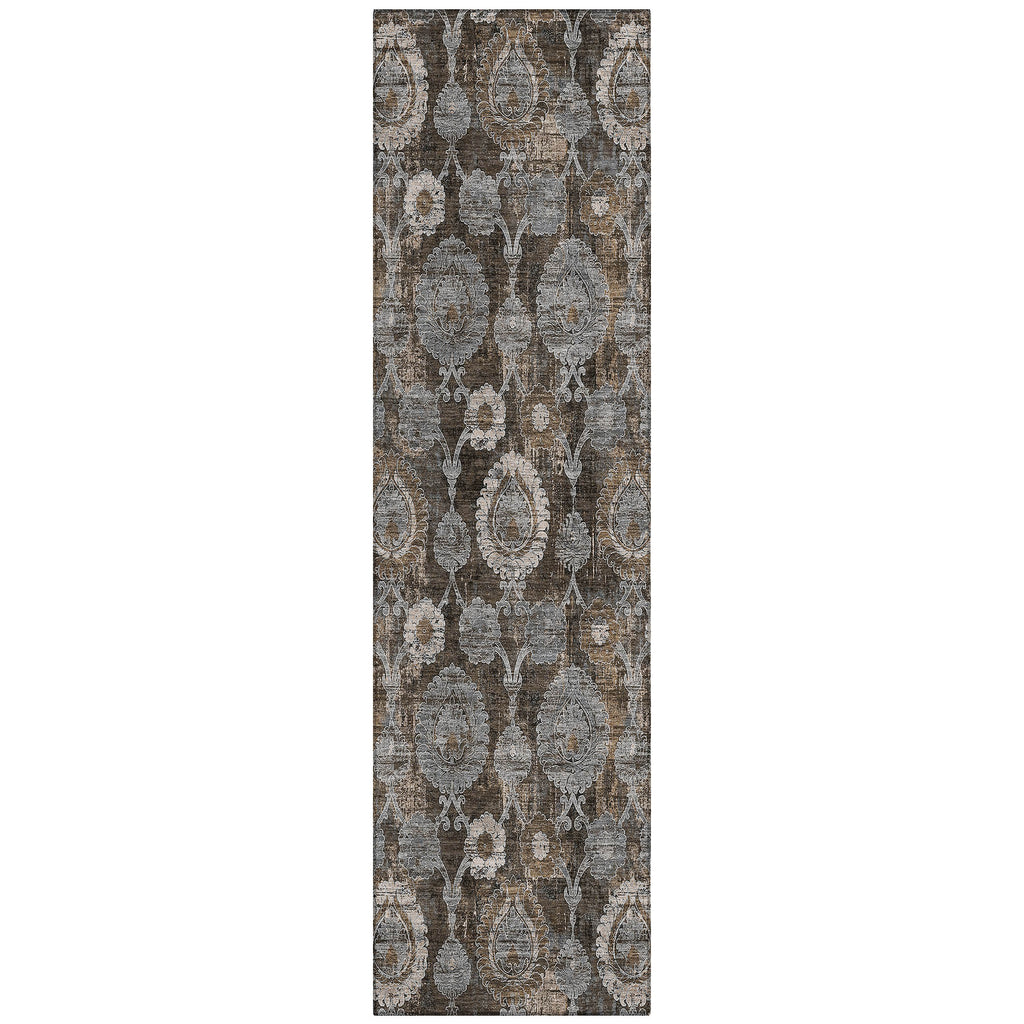 addison chantille acn821 chocolate rug