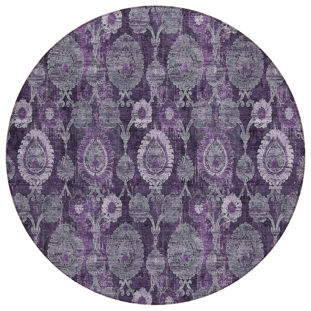 addison chantille acn821 eggplant rug