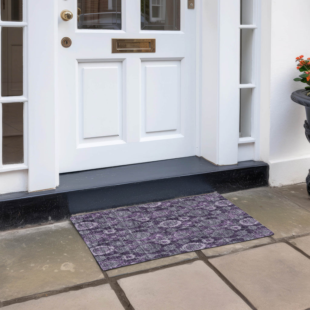 addison chantille acn821 eggplant rug