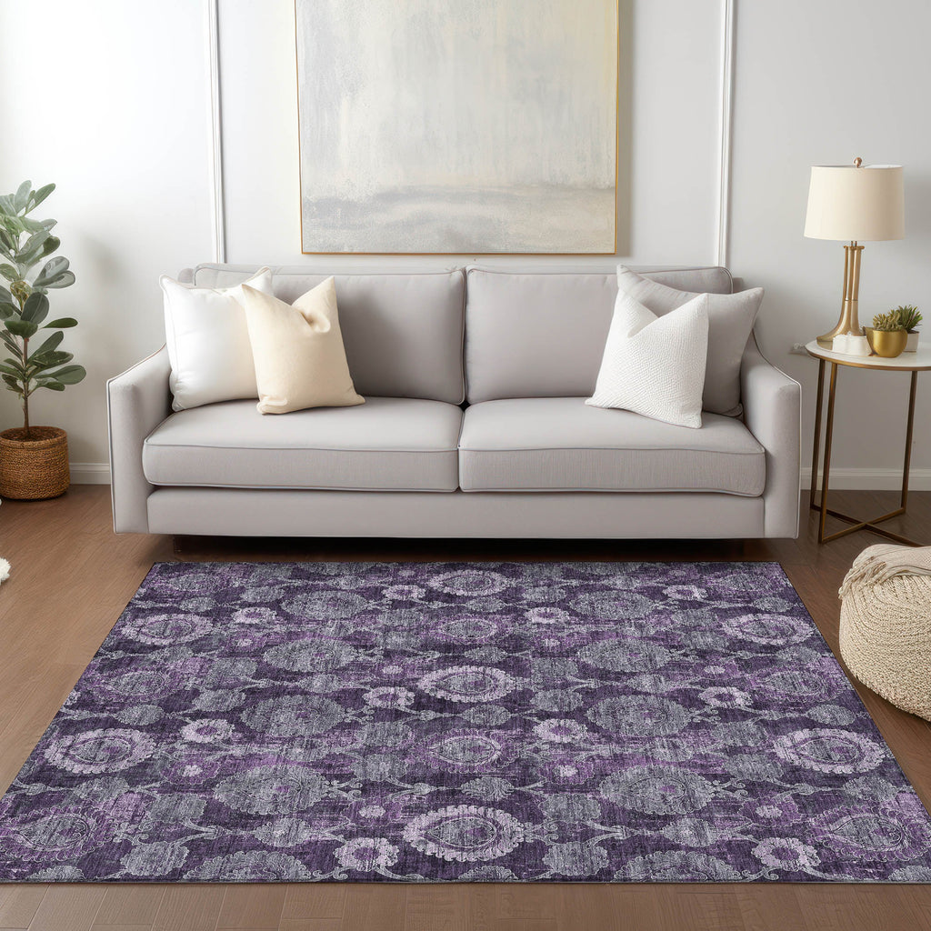 addison chantille acn821 eggplant rug