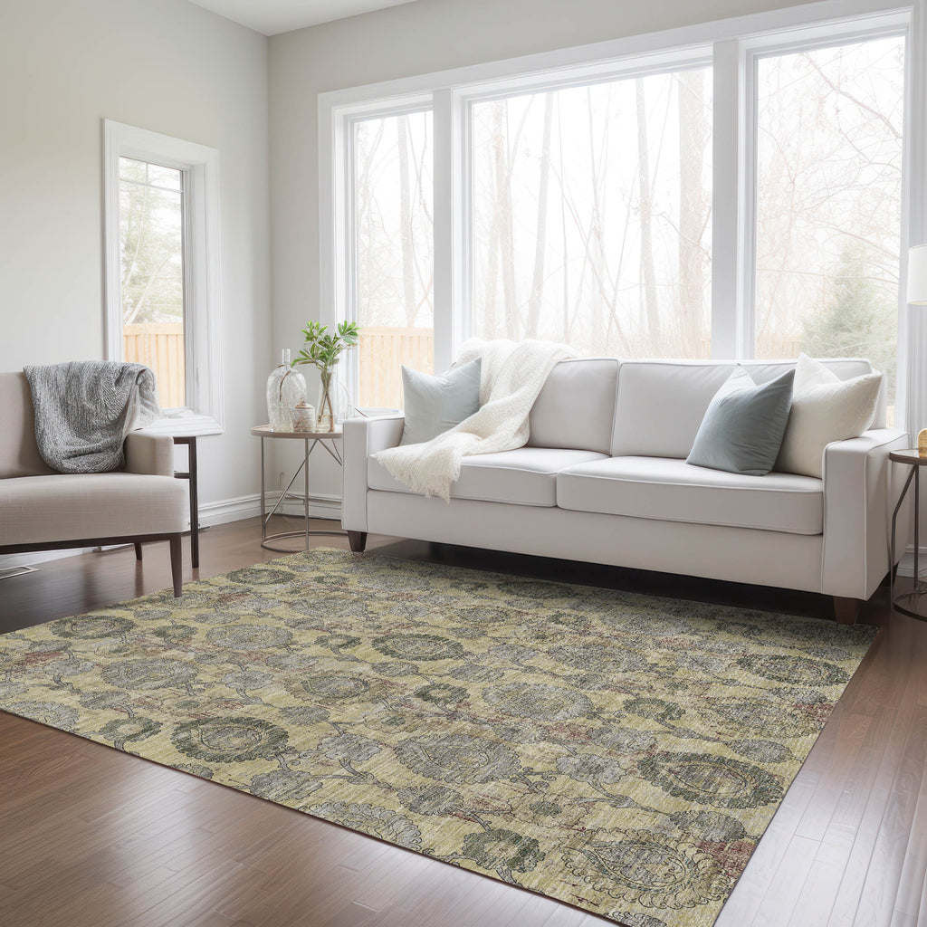 addison chantille acn821 gold rug