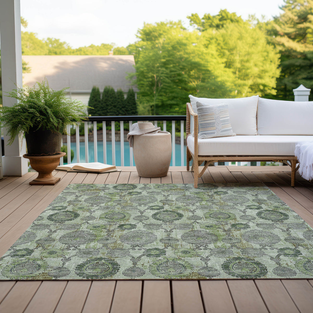 addison chantille acn821 green rug