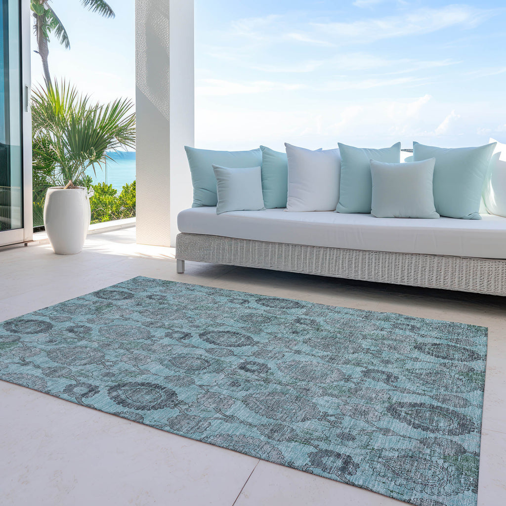 addison chantille acn821 turquoise rug