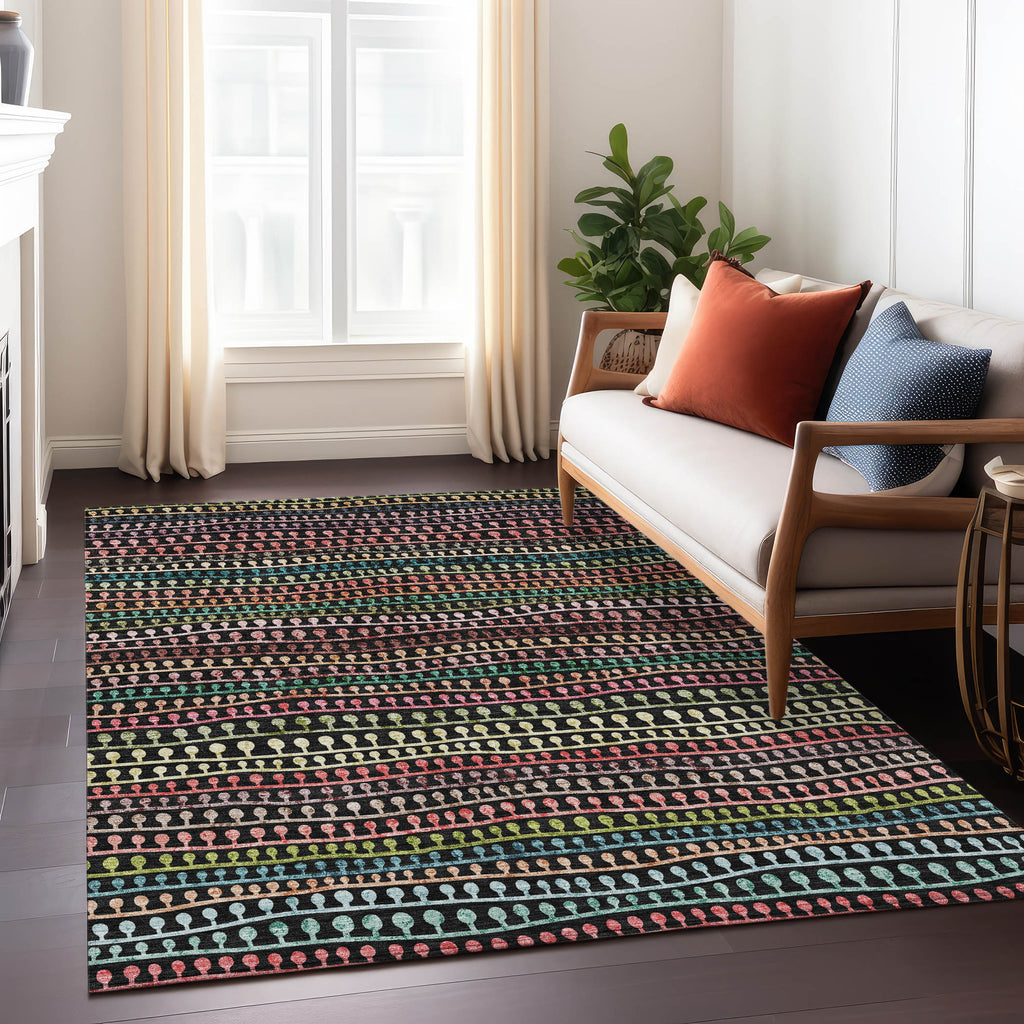 addison chantille acn823 black rug