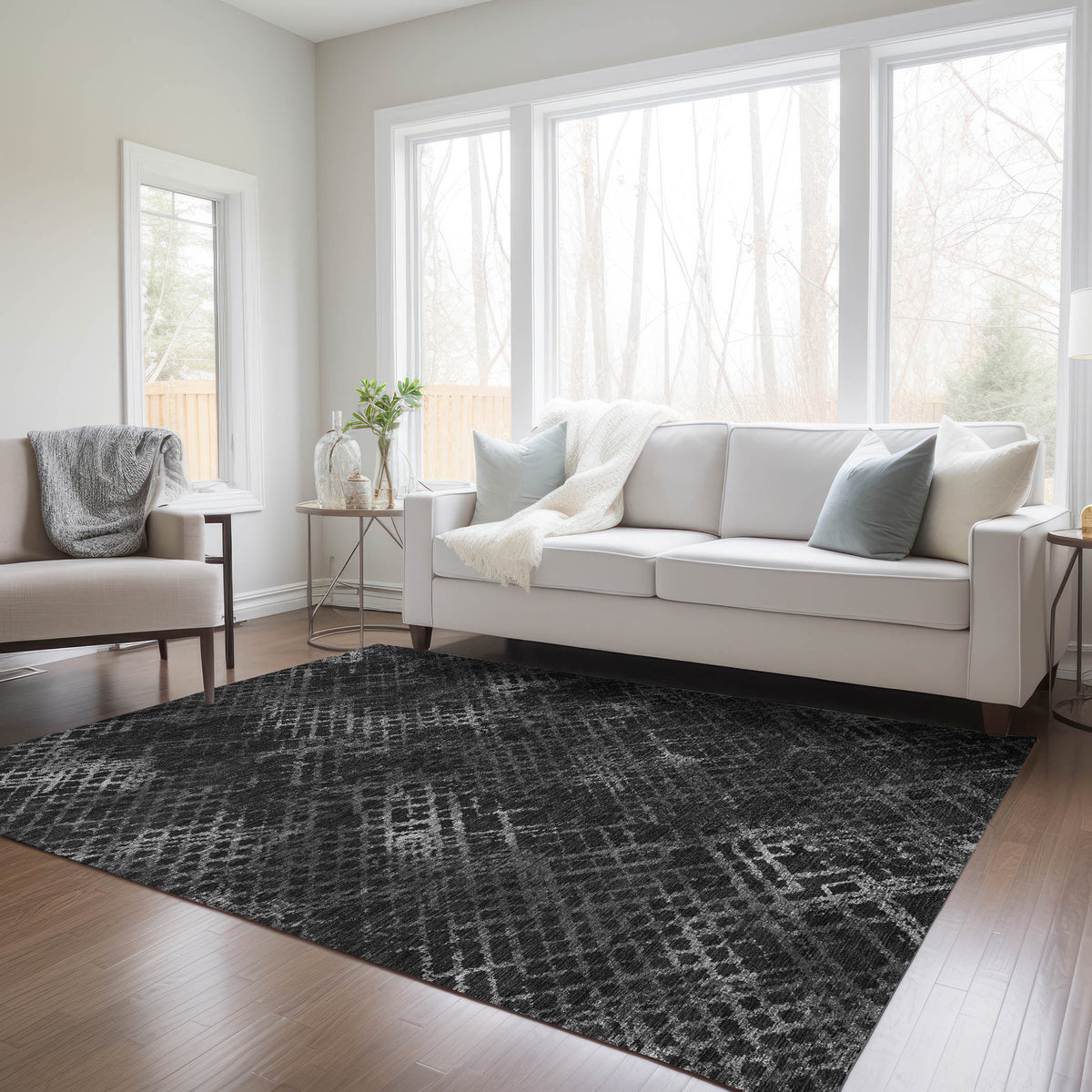 addison chantille acn825 charcoal rug