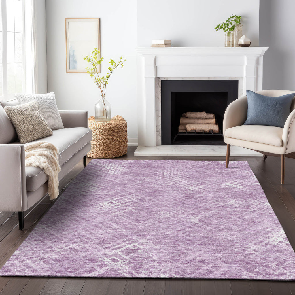 addison chantille acn825 lavender rug