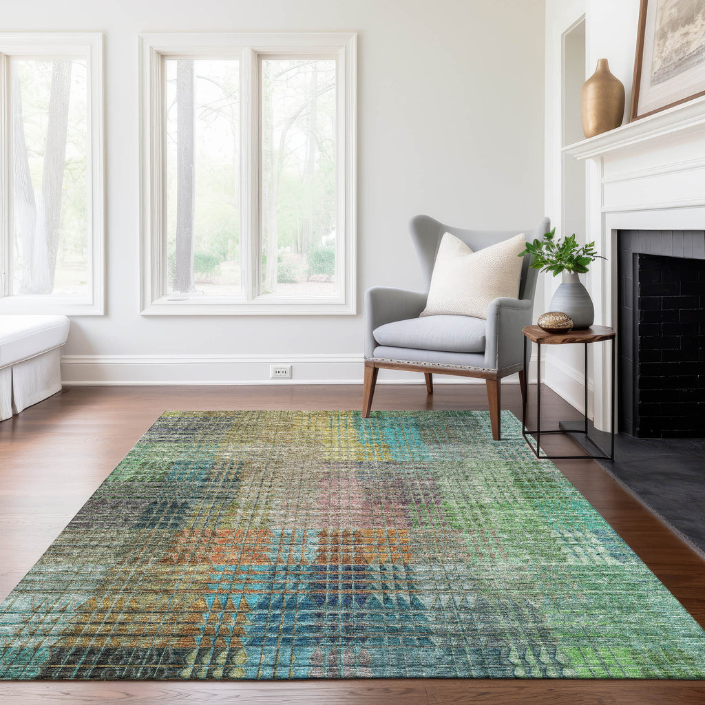 addison chantille acn828 green rug