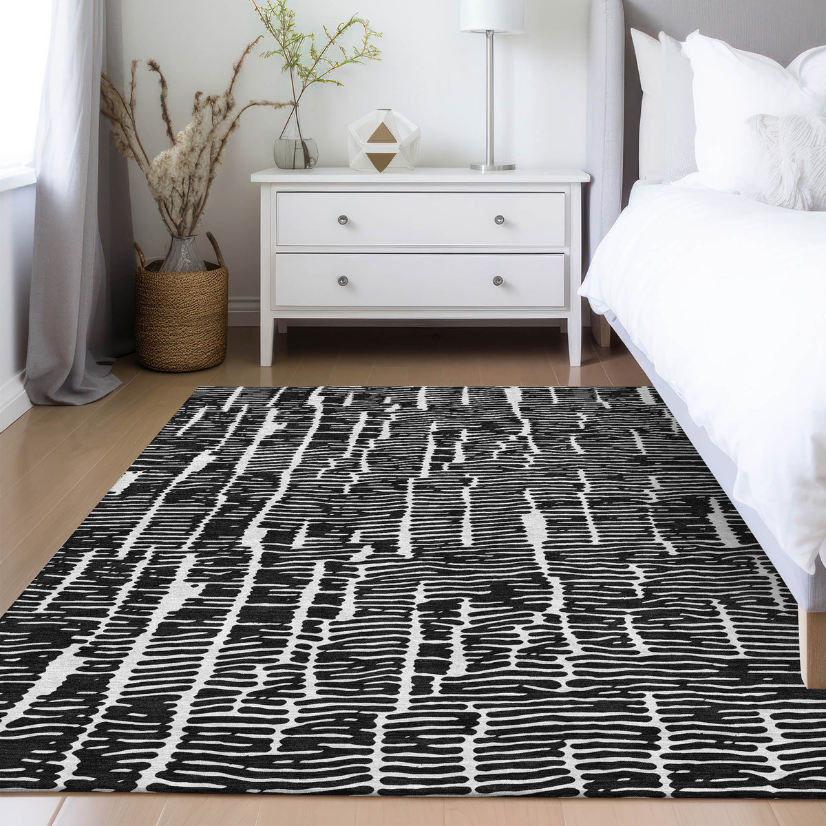 addison chantille acn830 black rug