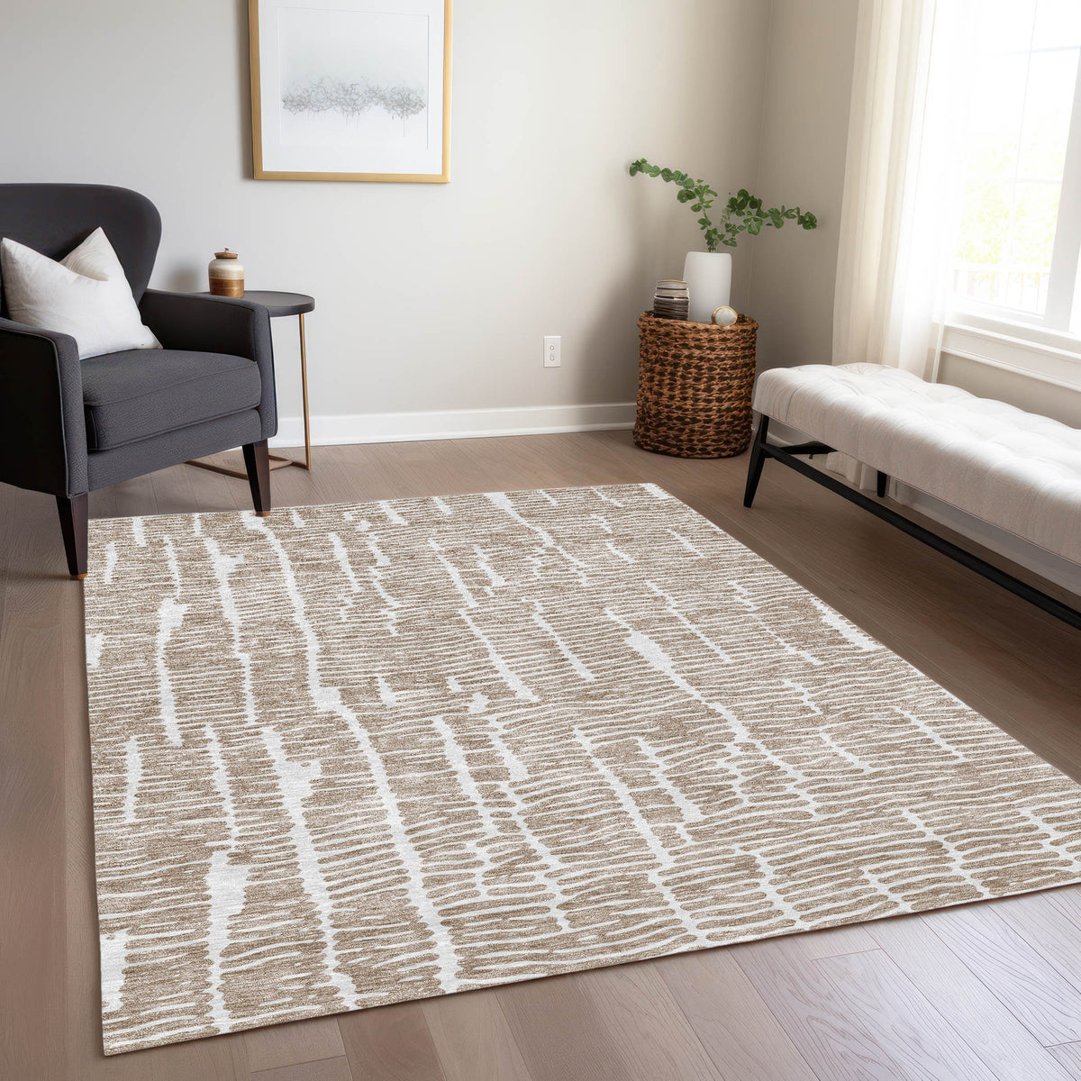 addison chantille acn830 brown rug