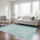 addison chantille acn830 teal rug