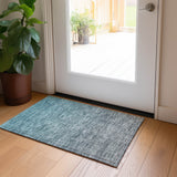 addison chantille acn833 teal rug