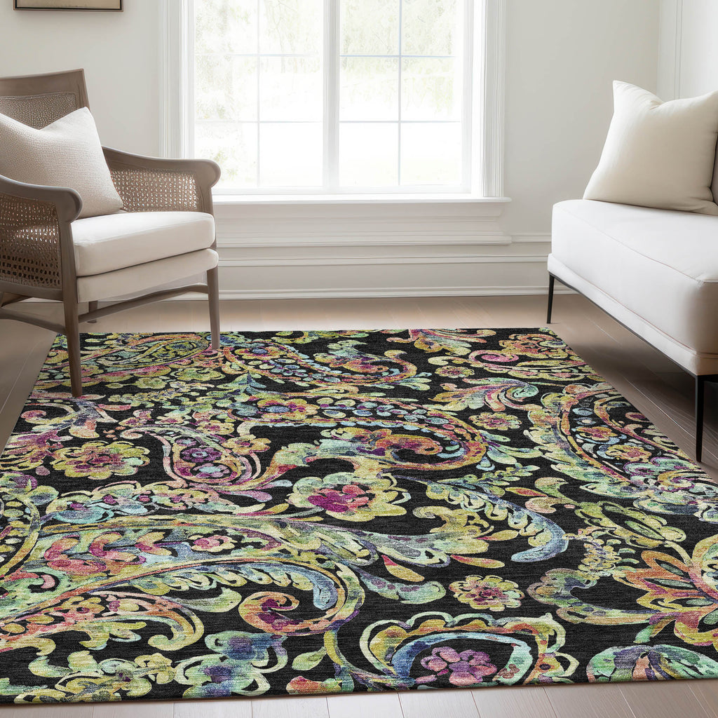 addison chantille acn834 black rug
