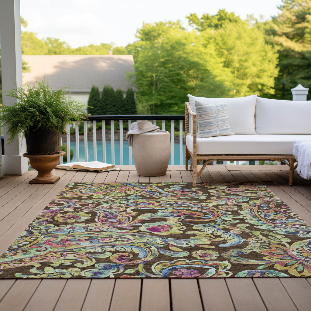 addison chantille acn834 chocolate rug
