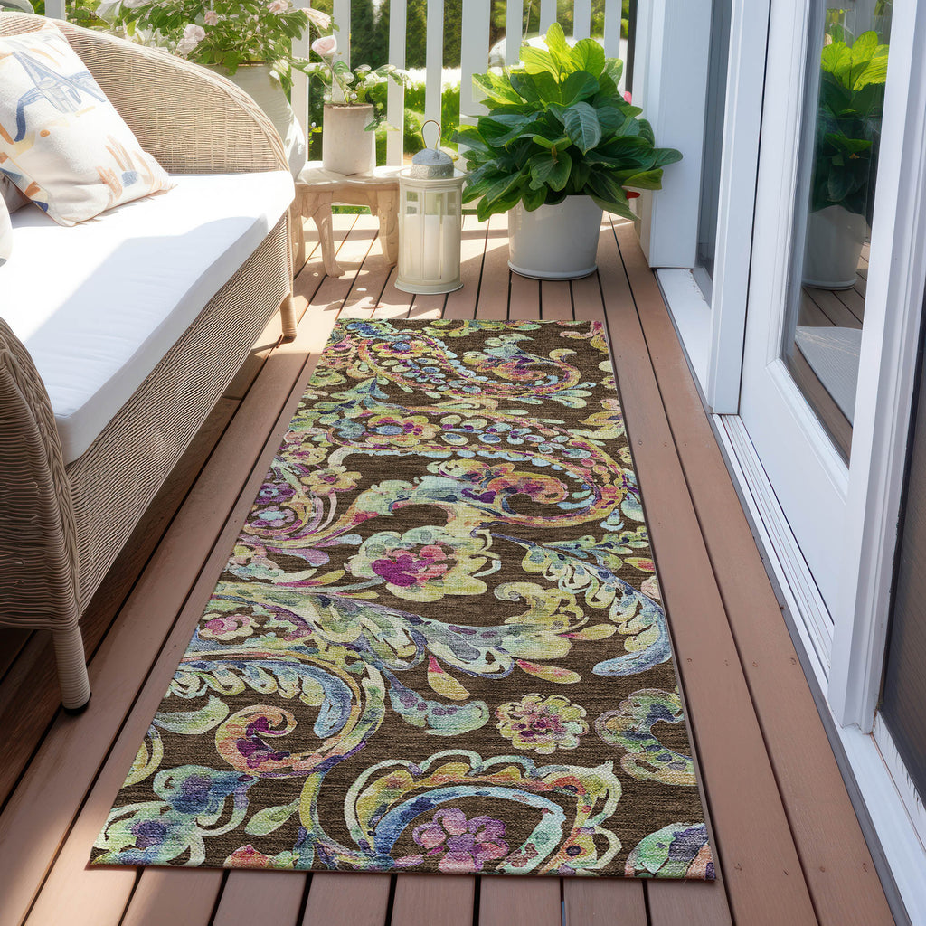 addison chantille acn834 chocolate rug