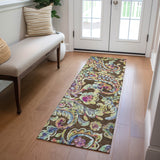 addison chantille acn834 chocolate rug
