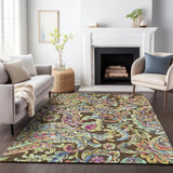 addison chantille acn834 chocolate rug
