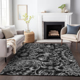 addison chantille acn835 black rug