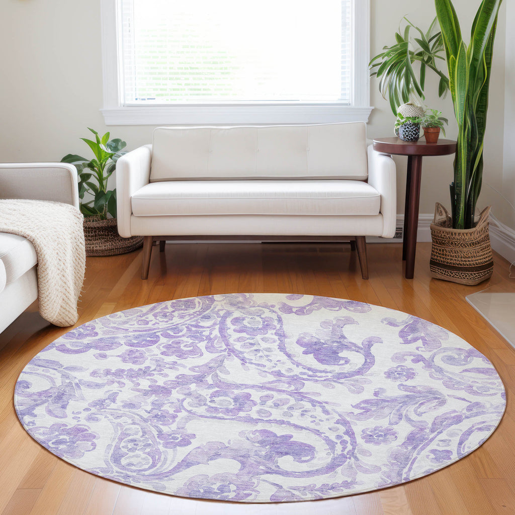 addison chantille acn835 lavender rug