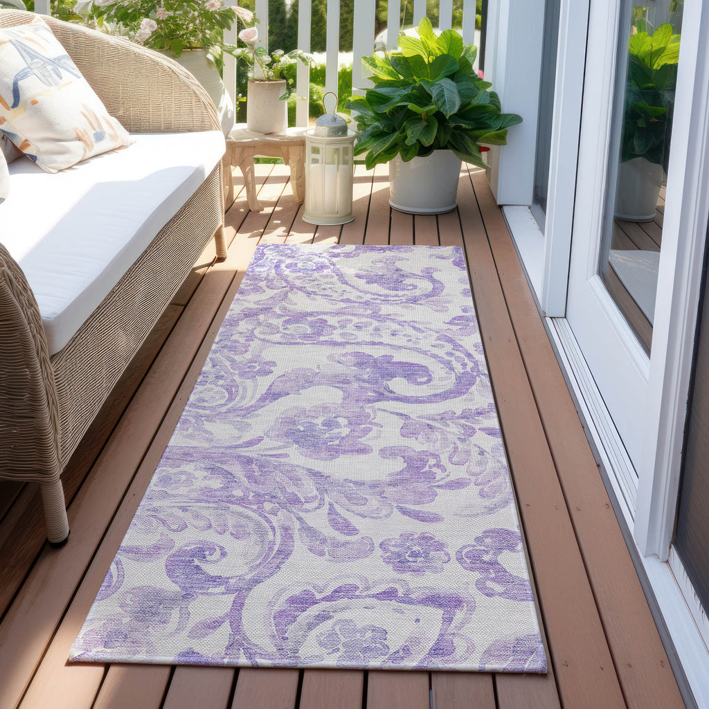 addison chantille acn835 lavender rug