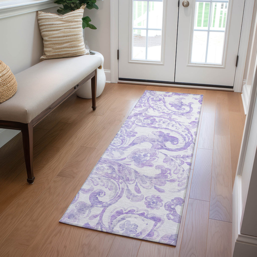 addison chantille acn835 lavender rug