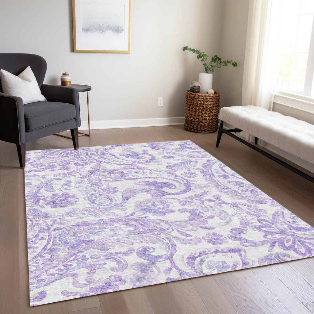 addison chantille acn835 lavender rug