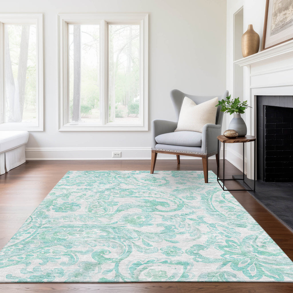 addison chantille acn835 turquoise rug