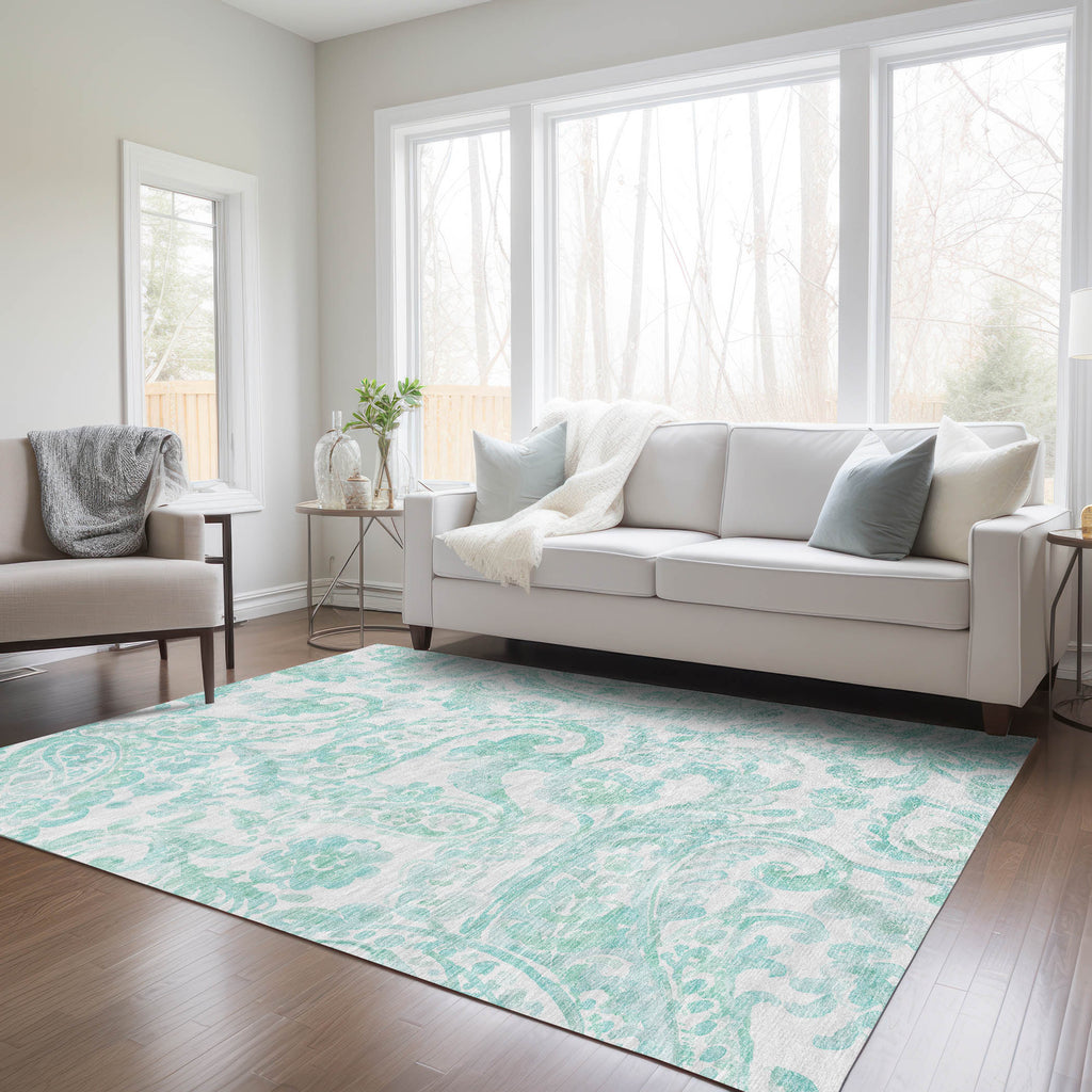 addison chantille acn835 turquoise rug