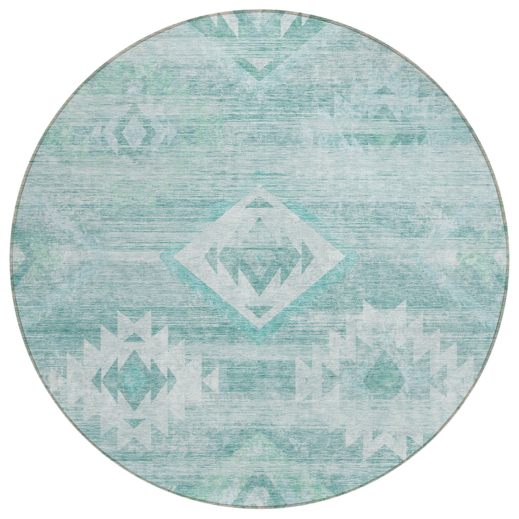 addison chantille acn837 aqua rug