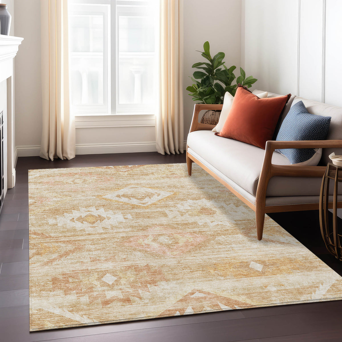 addison chantille acn837 copper rug