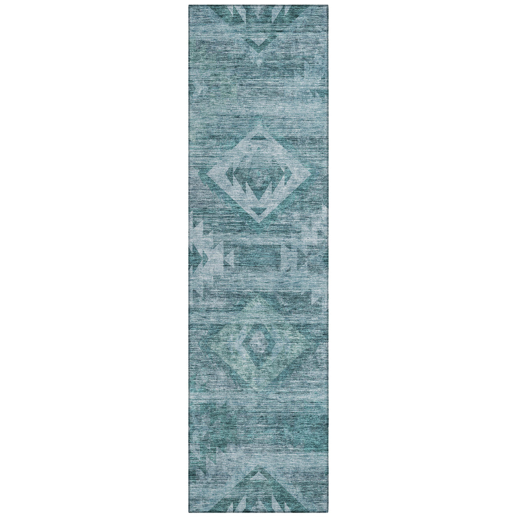 addison chantille acn837 teal rug
