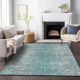 addison chantille acn840 teal rug