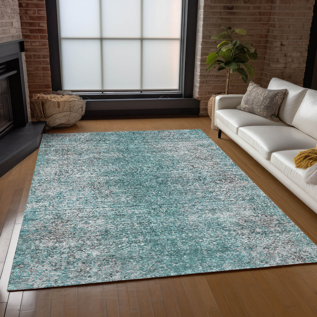 addison chantille acn840 teal rug
