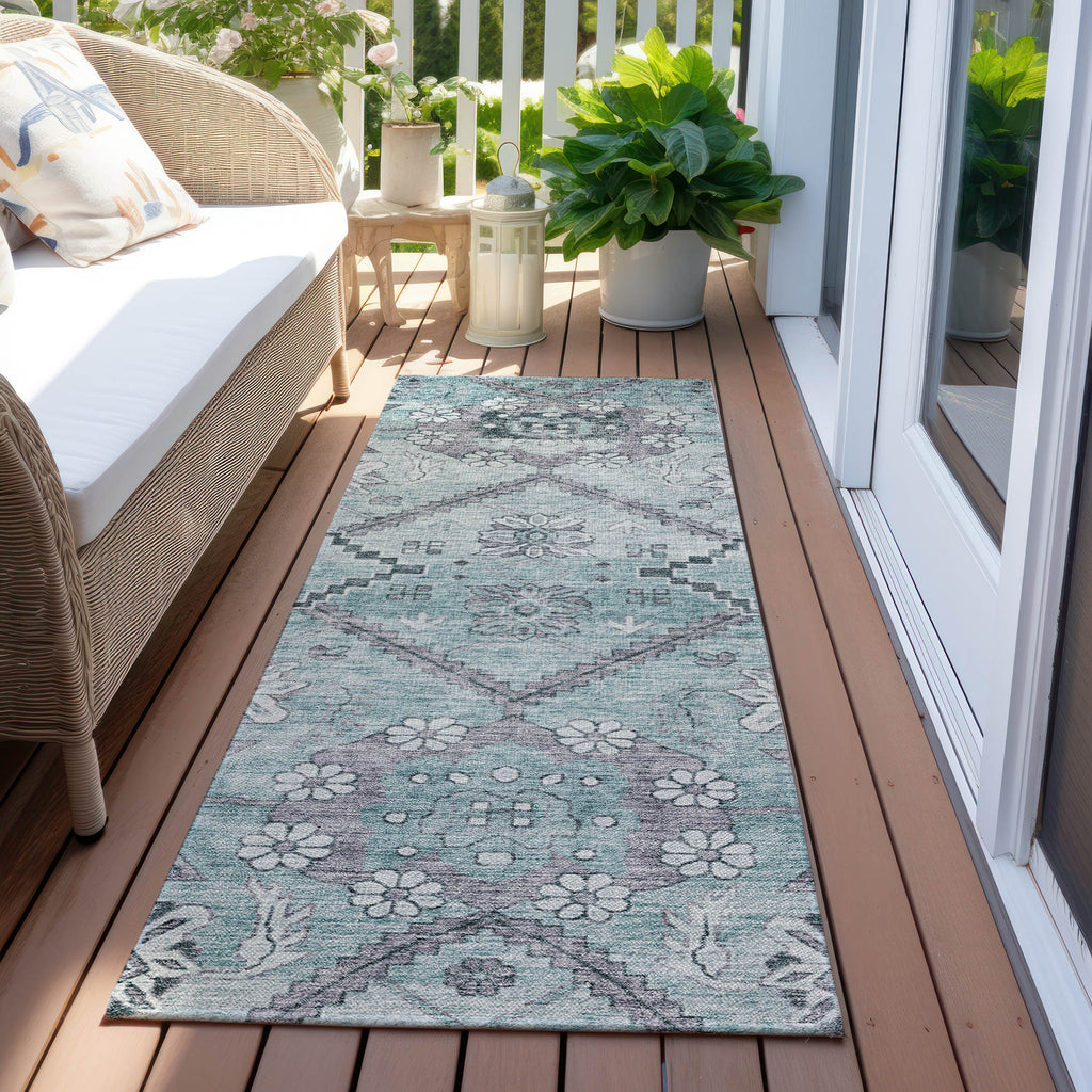 addison chantille acn841 teal rug