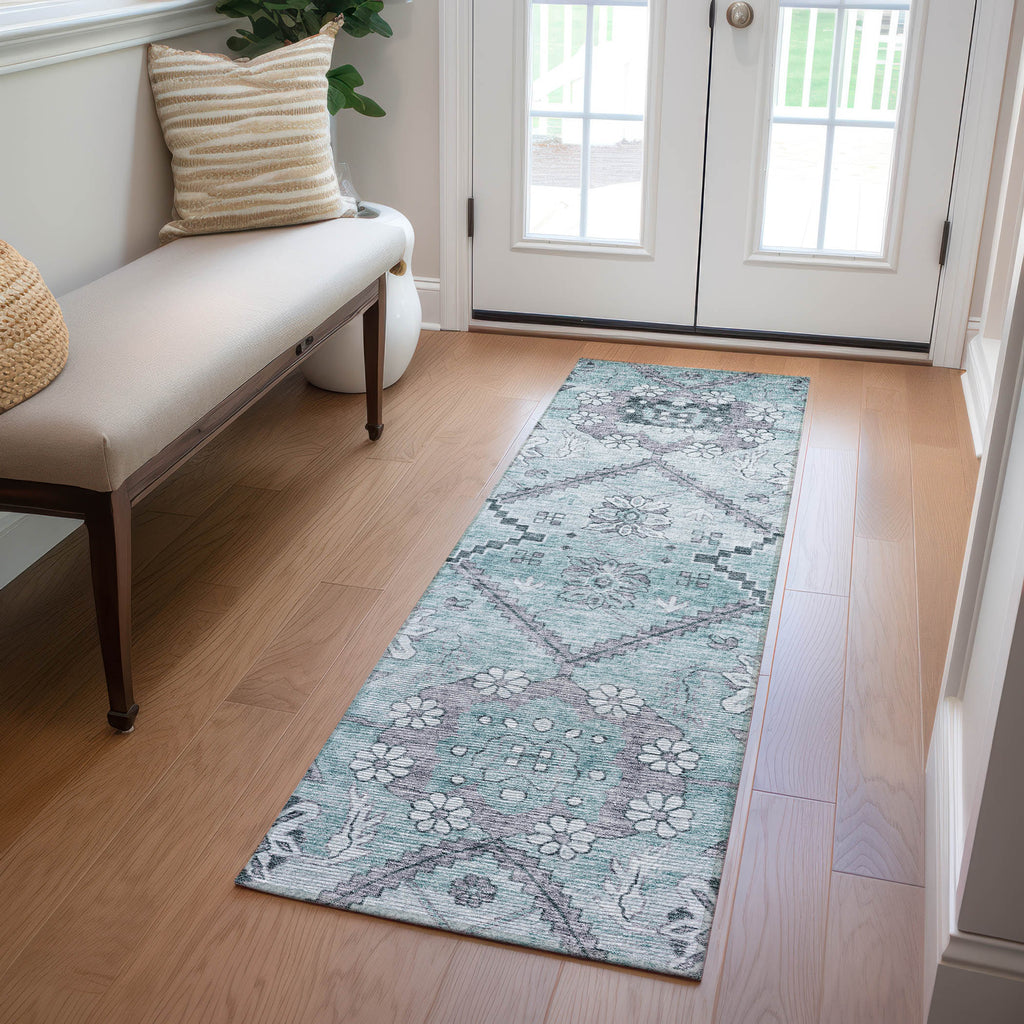 addison chantille acn841 teal rug