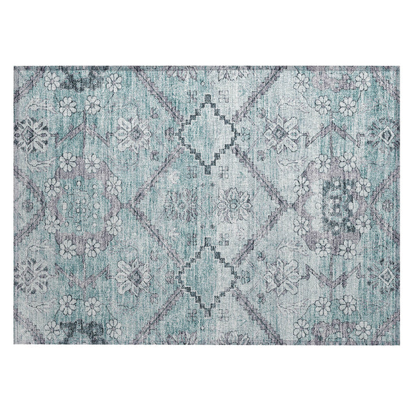 addison chantille acn841 teal rug