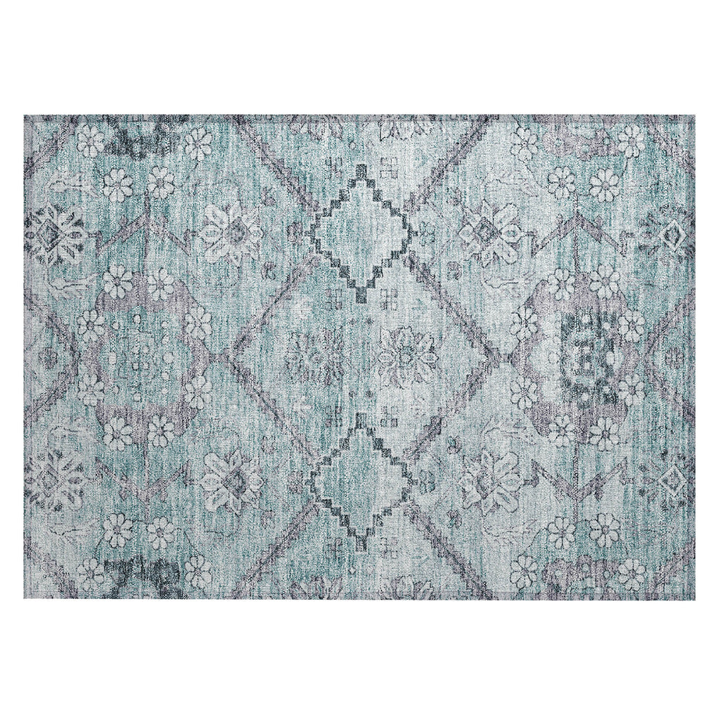 addison chantille acn841 teal rug