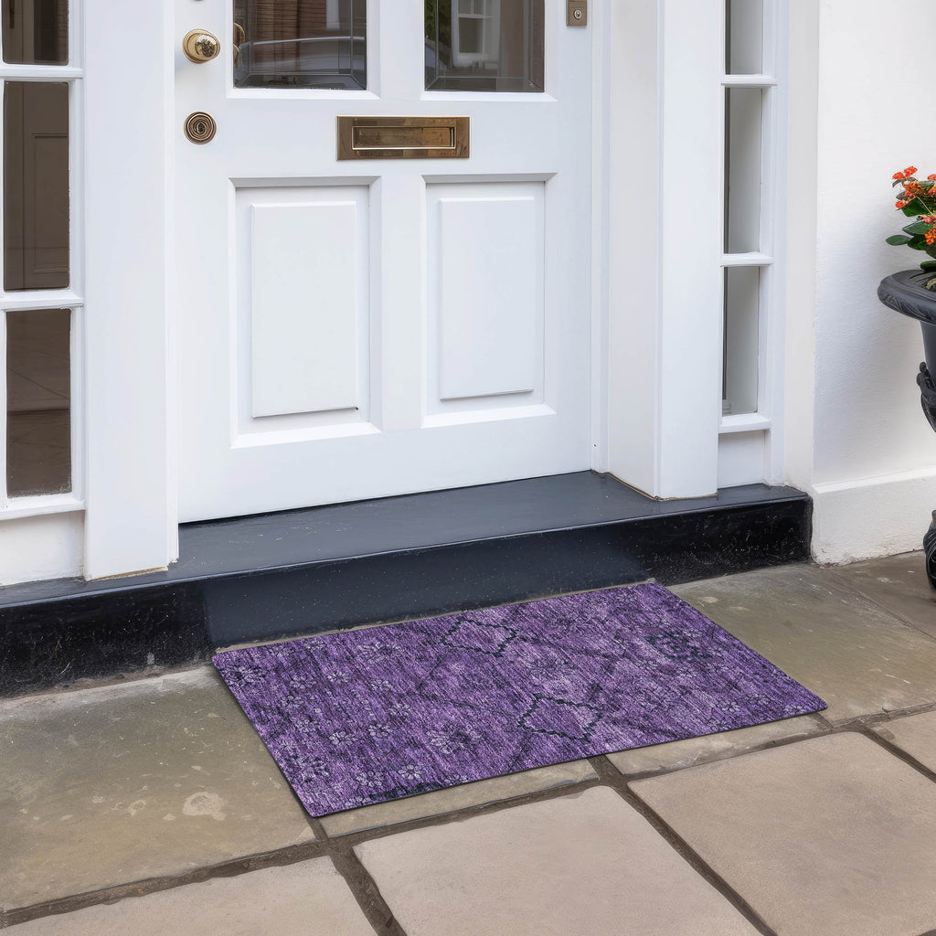 addison chantille acn842 eggplant rug