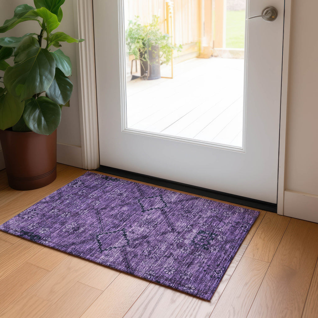 addison chantille acn842 eggplant rug