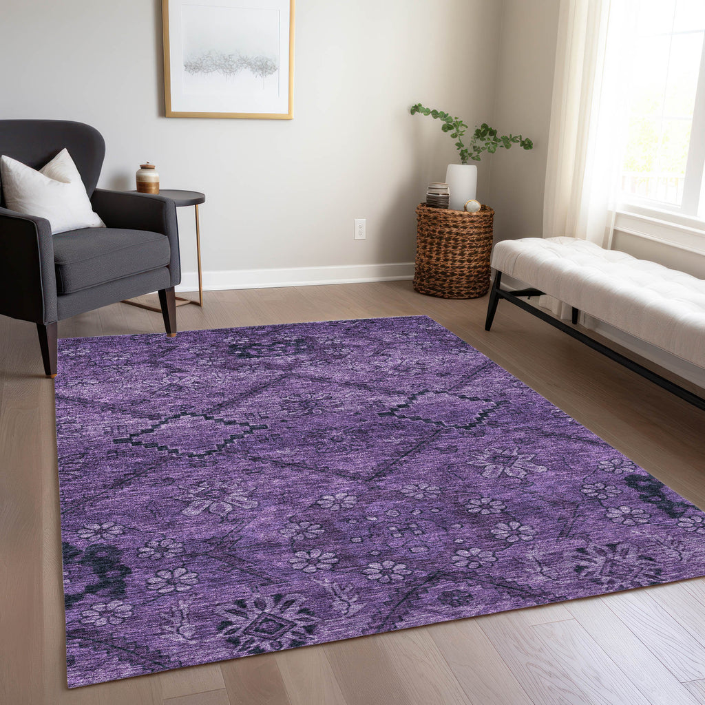 addison chantille acn842 eggplant rug