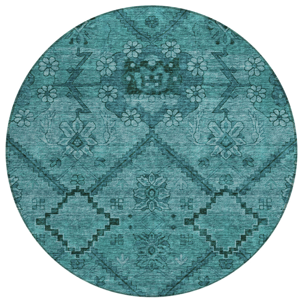 addison chantille acn842 teal rug