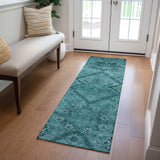 addison chantille acn842 teal rug