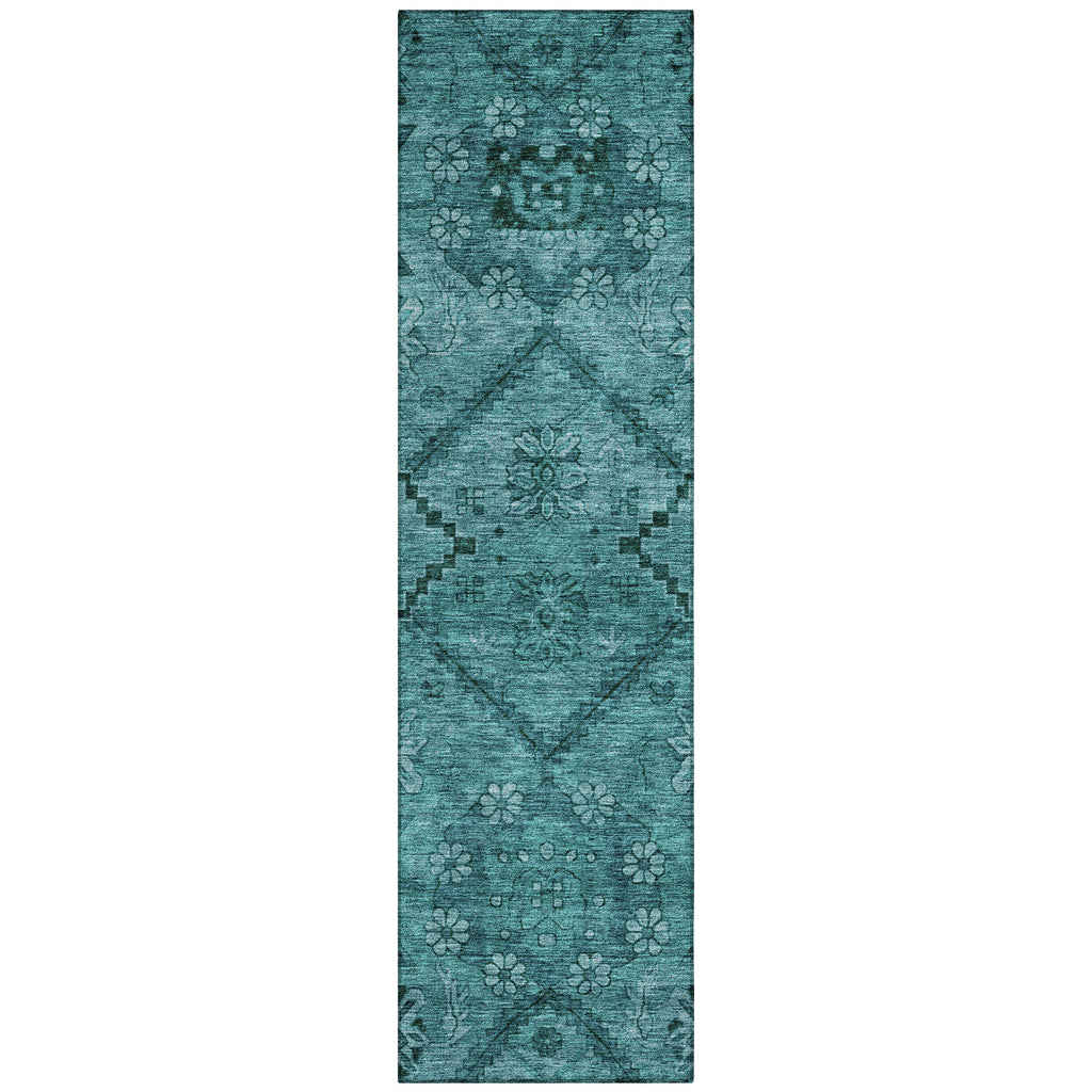 addison chantille acn842 teal rug