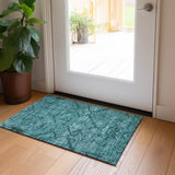addison chantille acn842 teal rug