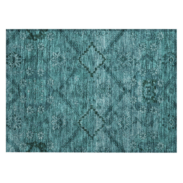 addison chantille acn842 teal rug
